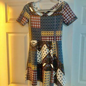 H&M Divided Patterned Dress